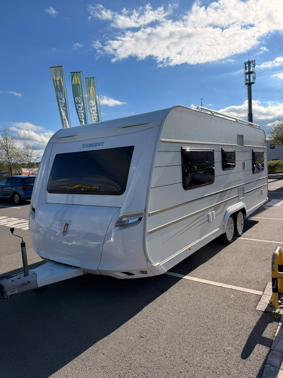 caravane Tabbert Bottesini 590 bj 2021 clima/auvent avant, Tabbert, Airco, Particulier
