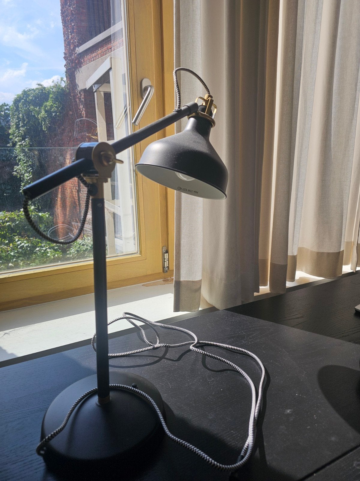 Bureaulamp IKEA in uitstekende staat, Ophalen, Bureaulamp, Vintage