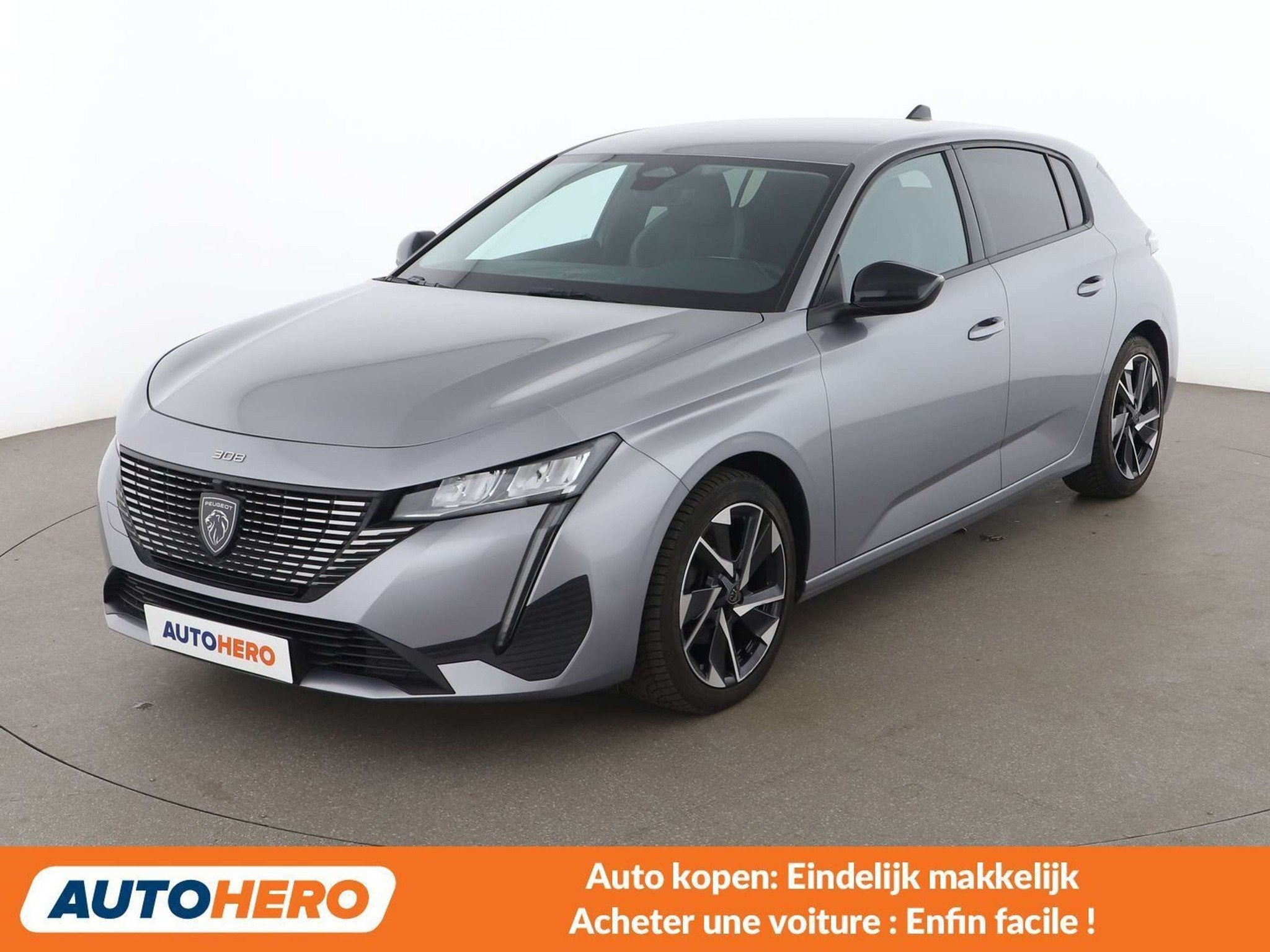 Peugeot 308 1.2 PureTech Allure Pack, Autos, Argent ou Gris, Achat, Boîte manuelle, 5 portes