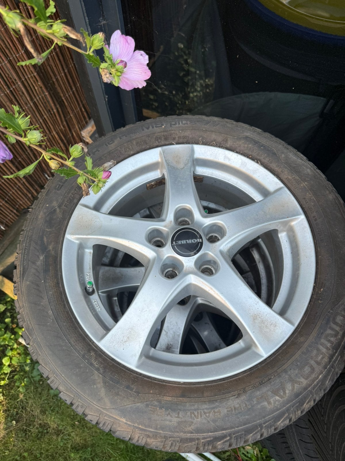 Velgen met banden 205/55R16, Ophalen, Band(en)