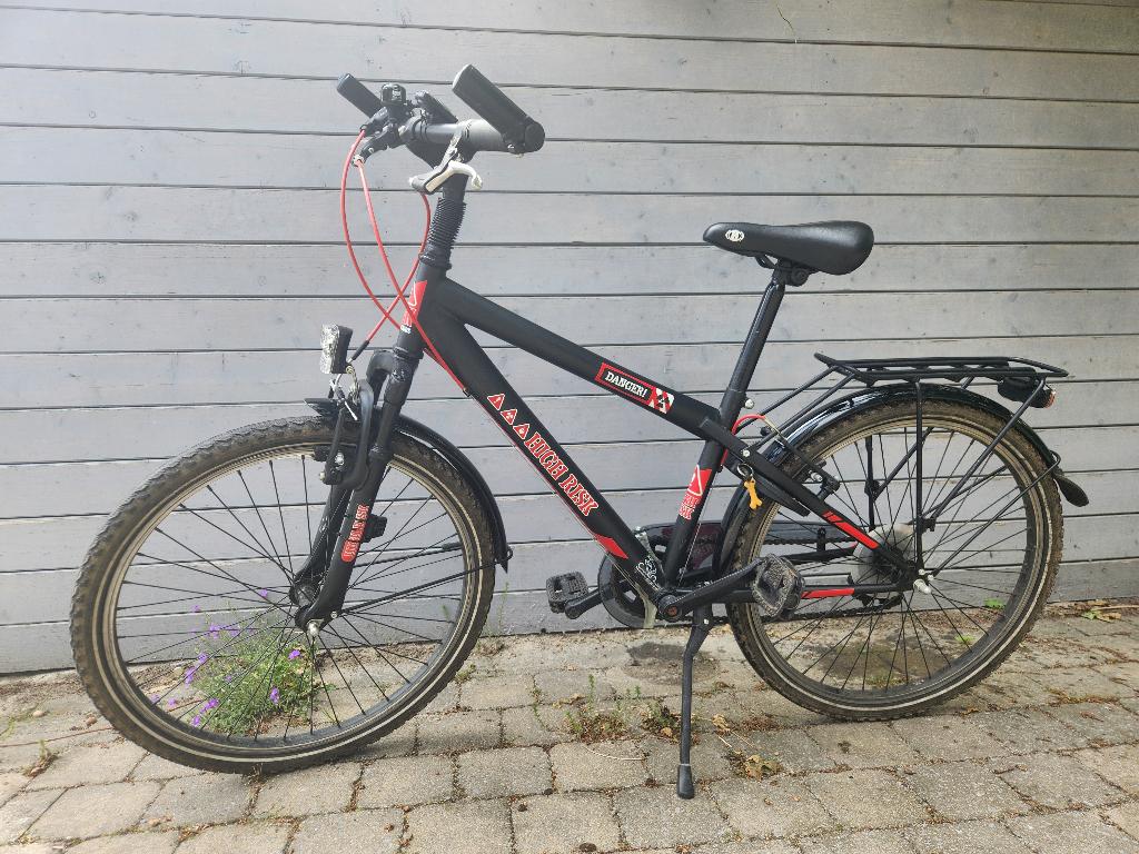 Stoere 24 inch kinderfiets / citybike, Fietsen en Brommers, Fietsen | Kinderfietsjes, Ophalen, 20 inch of meer, Gebruikt, Velgrem