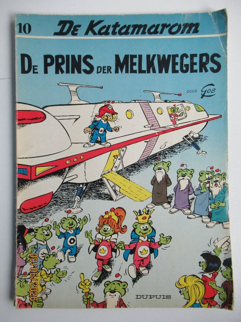 de katamarom...nr.10...de prins van de melkwegers......1st, Boeken, Ophalen of Verzenden, Gelezen