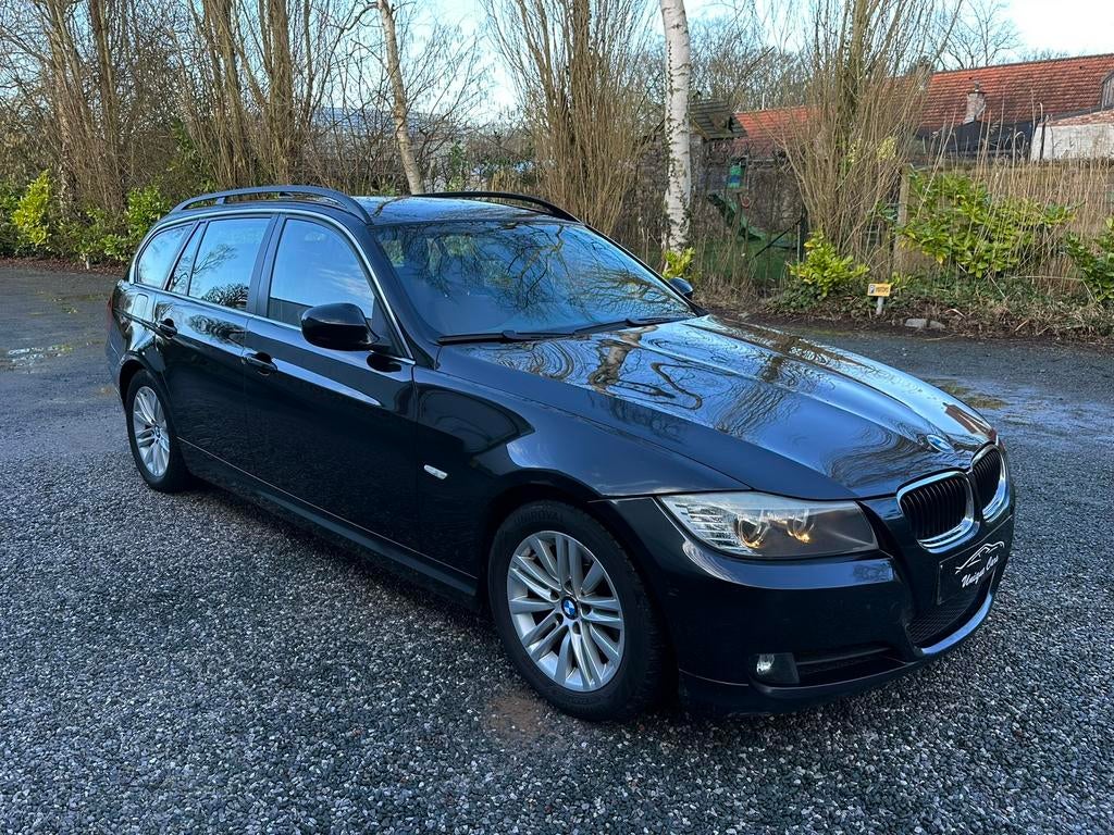 BMW 318D Automaat Luxury Bruin Interieur Euro 5 2009 Navi, Auto's, BMW, Euro 5, Bedrijf, Diesel, Te koop