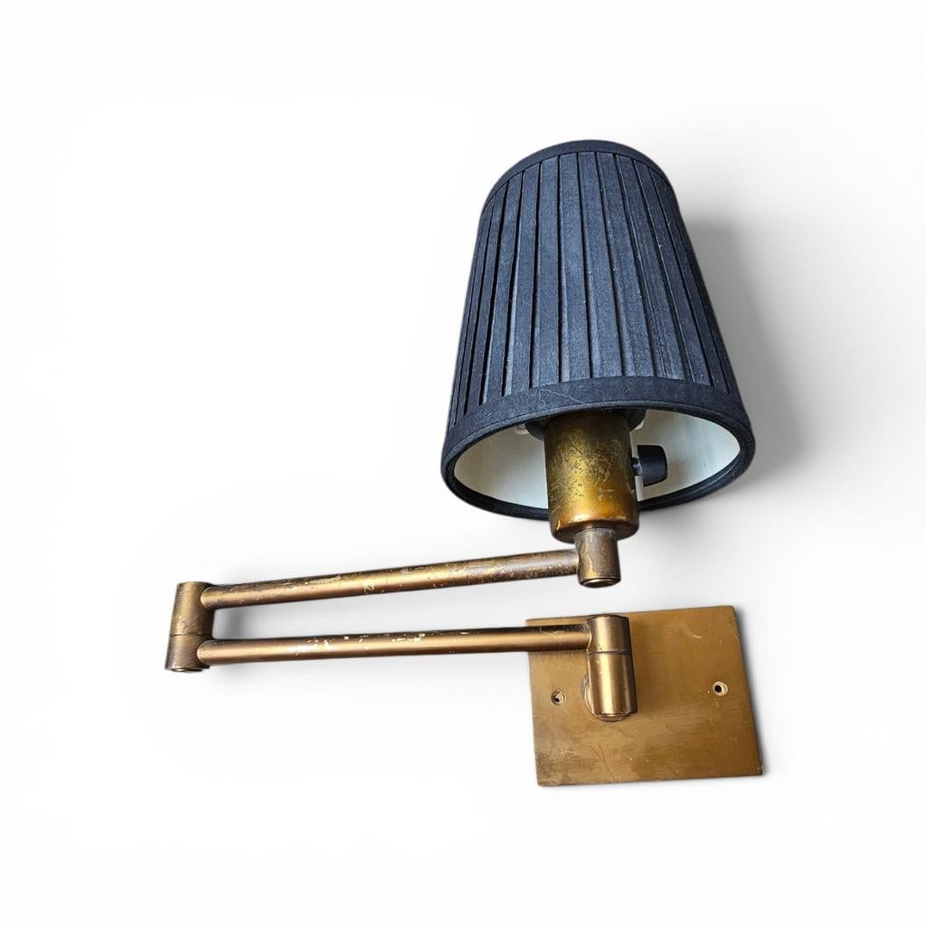 Metalarte Georges Hansen Applique à bras articulé en Laiton, Maison & Meubles, Lampes | Appliques