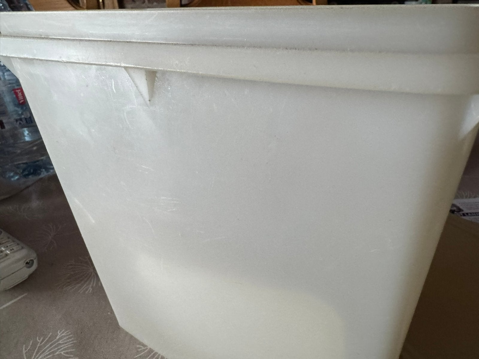 Tupperware doos, Ophalen, Gebruikt