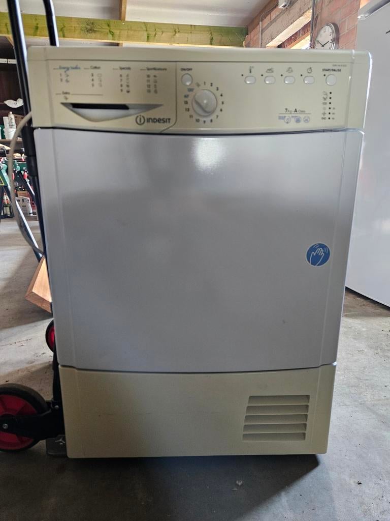 Indesit droger droogkast wasdroger condensatie, Elektronische apparatuur, Ophalen, 6 tot 8 kg, Gebruikt, Voorlader