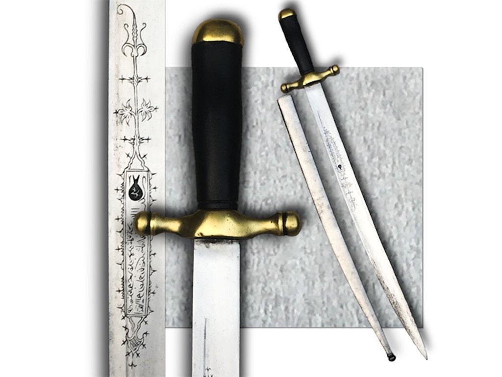 🚨GLAIVE ADMINISTRATION NAPOLEON III YATAGAN - Origineel, Verzamelen, Militaria | Algemeen, Ophalen of Verzenden, Landmacht, Zwaard of Sabel