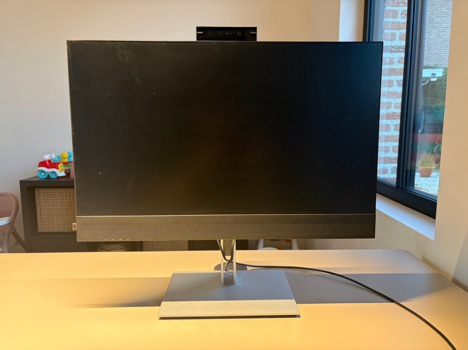 HP E27m G4 QHD USB-C Monitor, Computers en Software, Ophalen, HD, Kantelbaar, Zo goed als nieuw