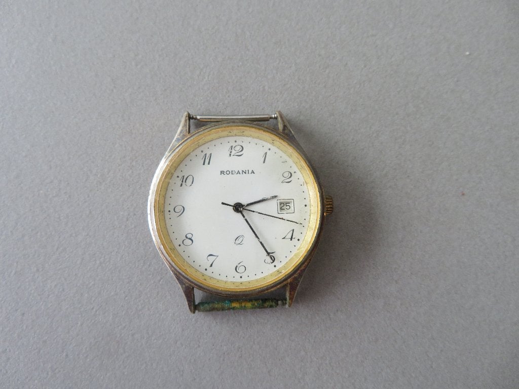 vintage horloge Rodania AR 17135, Envoi, Utilisé, Montre-bracelet, Autres marques