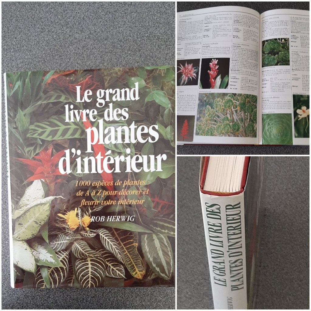 Le grand livre des plantes d'intérieur, Boeken, Wonen en Tuinieren, Rob  HERWIG, Ophalen of Verzenden, Zo goed als nieuw, Kamerplanten