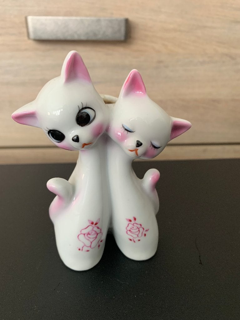 vintage vase chat, Ophalen