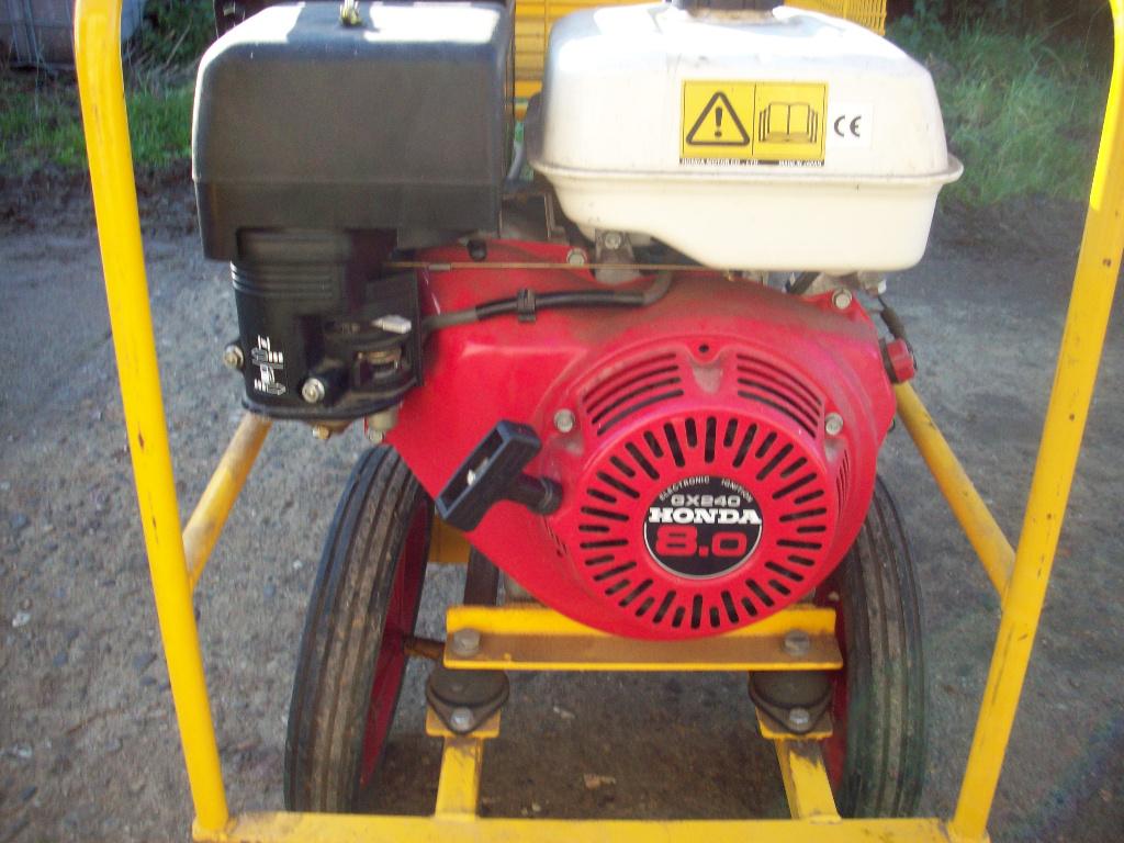 compressor met honda motor, Enlèvement, Utilisé