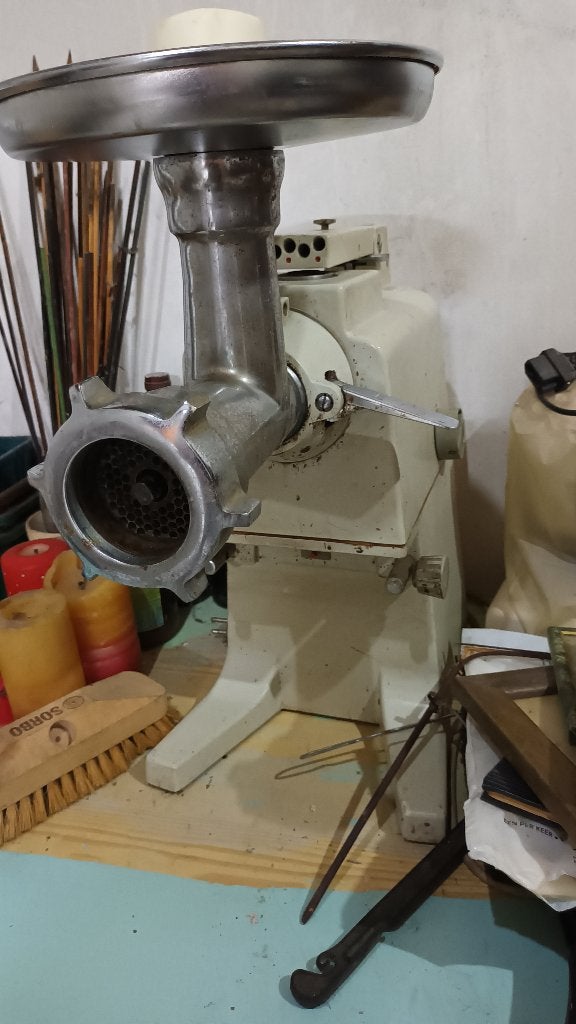 Vlees molen, Ophalen, Vlees