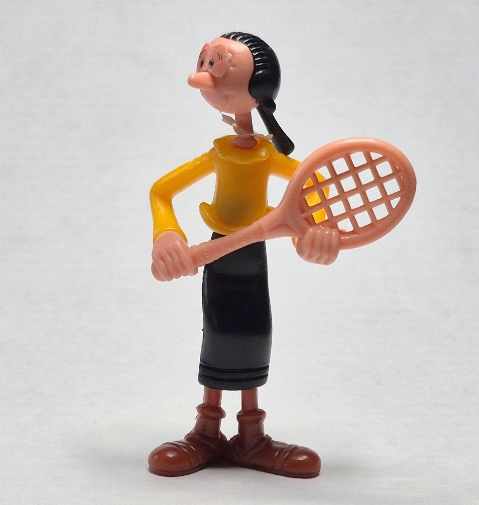 Popeye  1991 Olive avec raquette de tennis K92 N. 238, Collections, Enlèvement ou Envoi, Utilisé, Figurines