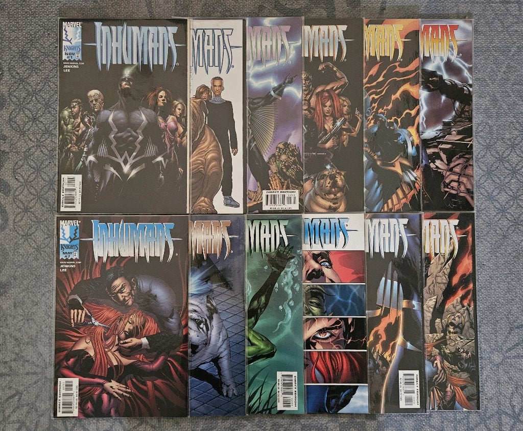 Inhumans (vol.2) #1-12 (1998 - completed), Amerika, Complete serie of reeks, Nieuw, Ophalen of Verzenden