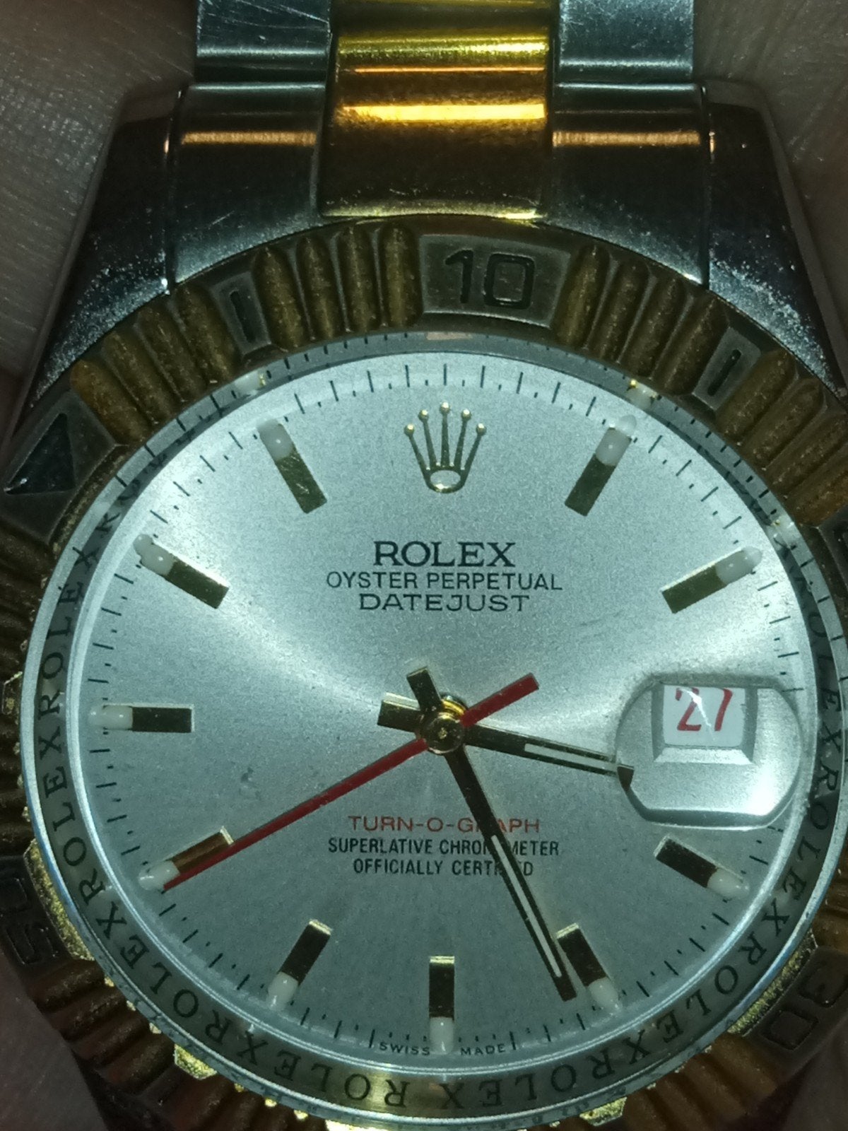 Rolex horloge geen doos gee papieren, Verzenden