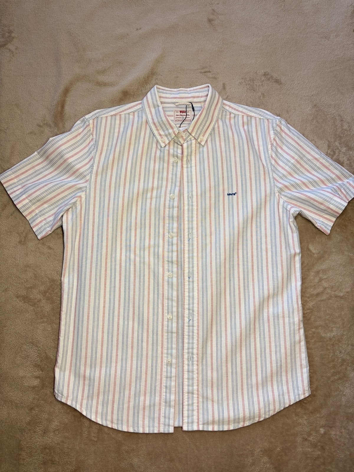 Chemise Levi’s, Kleding | Heren, Overhemden, Verzenden, Nieuw, Meerkleurig, Halswijdte 38 (S) of kleiner