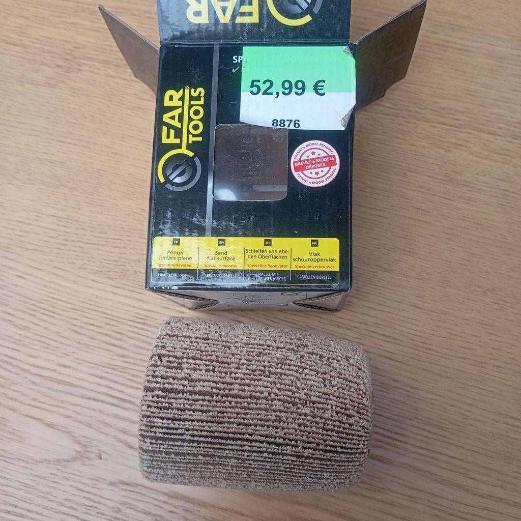 Brosse de rechange Fartools modèle REX 80 rénovateur bois, Doe-het-zelf en Bouw, Ophalen