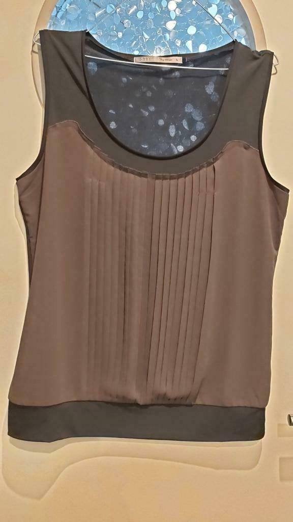Diverse tops, Steps, Saloos, DKNY, e.a., mt L, Enlèvement ou Envoi, Comme neuf, Taille 38/40 (M), Sans manches