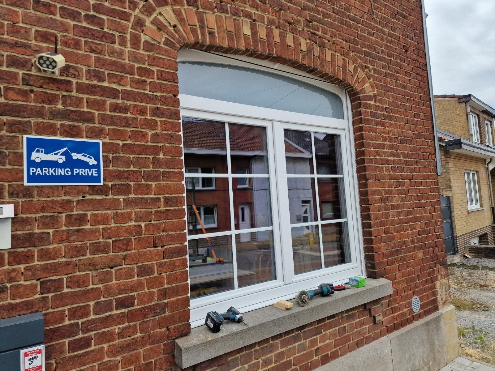 Chassis met 2 openingen en 1 vast, Huis en Inrichting, Woonaccessoires | Deurstoppers, Ophalen