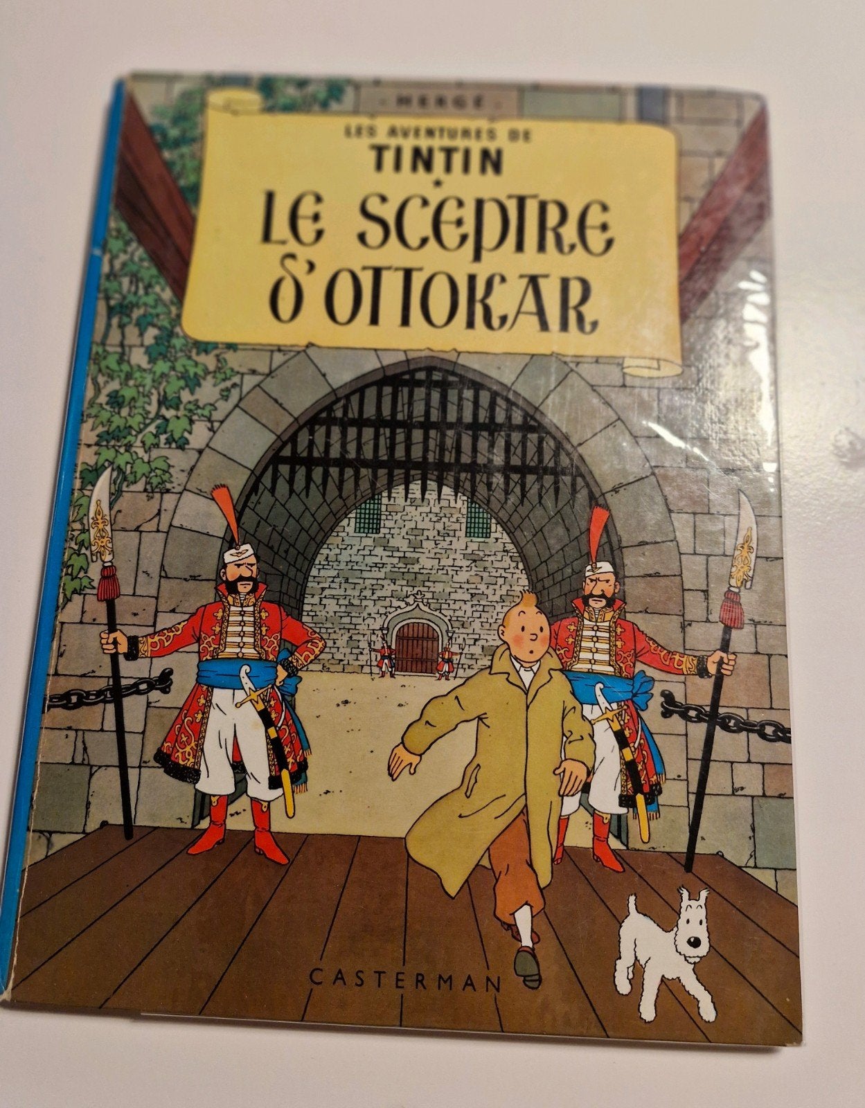 Tintin - Le Sceptre d'Ottokar, Enlèvement ou Envoi, Utilisé