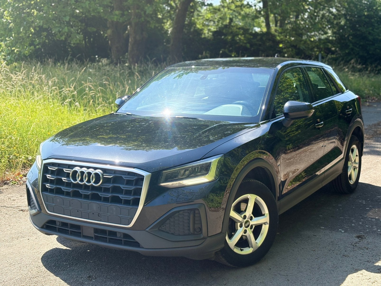 Audi Q2 1.5 TSI CUIR - AUTOMATIQUE - VIRTUAL COCKPIT, Cuir, Entreprise, Entretenue par le concessionnaire, Noir