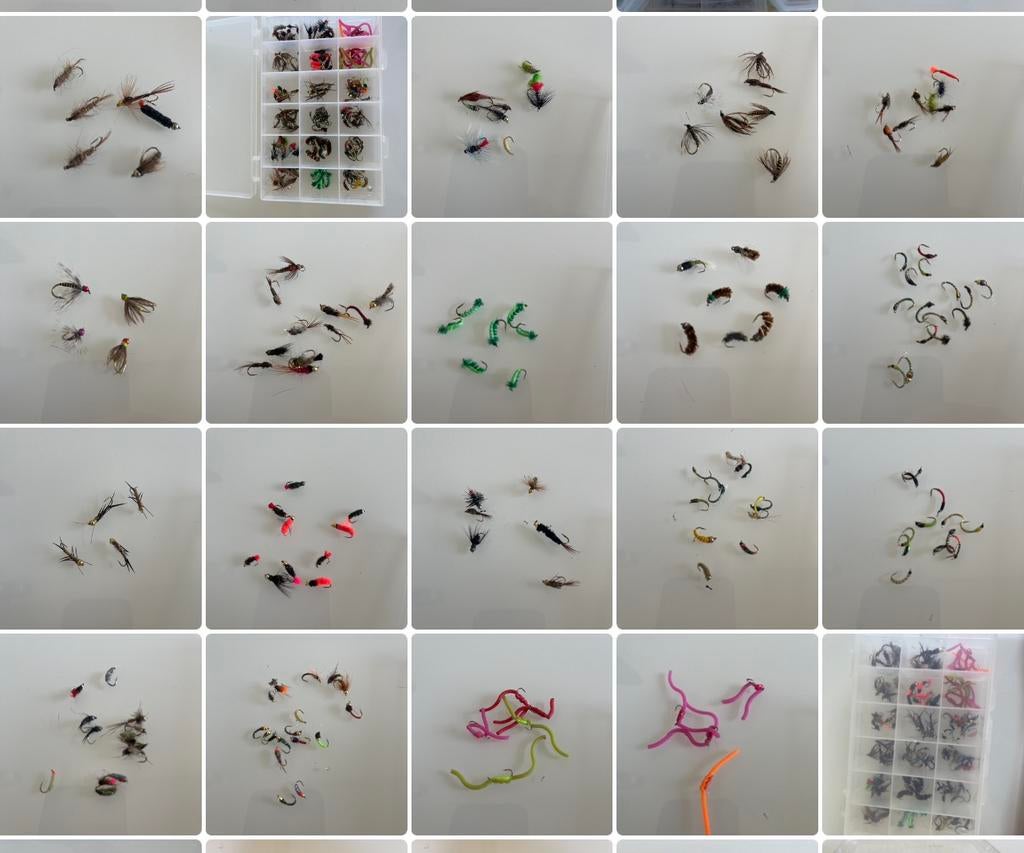 Doosje met 160 nimfen, Watersport en Boten, Ophalen of Verzenden, Zo goed als nieuw