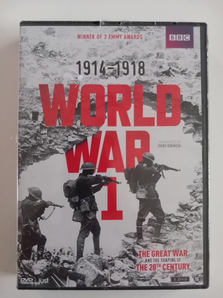 Dvdbox 1914-1918 World War 1 (Oorlogsdocumentaire) NIEUW, Ophalen of Verzenden, Nieuw in verpakking, Oorlog of Misdaad, Boxset
