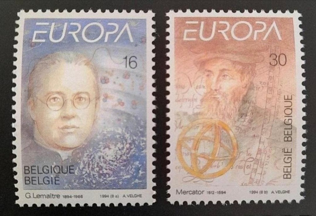 Belgique : COB 2555/56 ** Europe 1994., Sans timbre, Neuf, Enlèvement ou Envoi, Timbre-poste