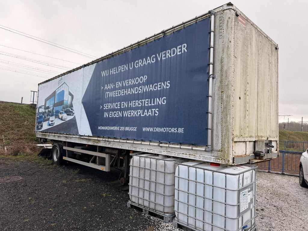 Netam-Fruehauf CityTrailer / oplegger en RECLAME, Particulier, Te koop, Aanhangers en Opleggers
