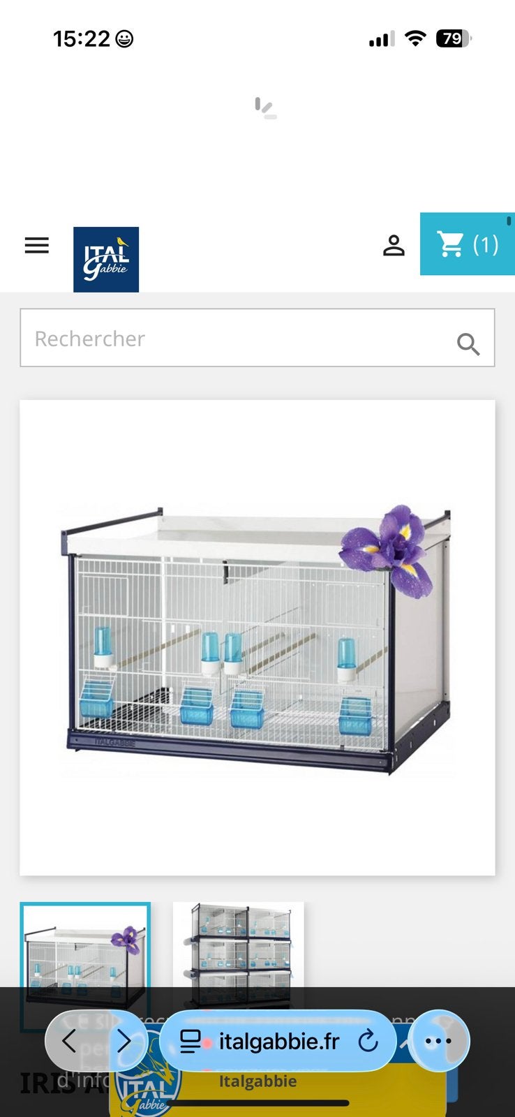 Batterie de Cage italiagabbie, Animaux & Accessoires, Enlèvement, Comme neuf