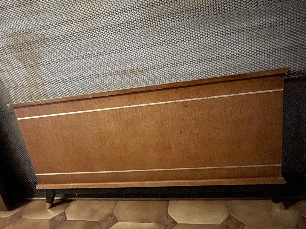 Slaapkamermeubels, Huis en Inrichting, Slaapkamer | Complete slaapkamers, Ophalen, Gebruikt, Twijfelaar, Vintage jaren 60