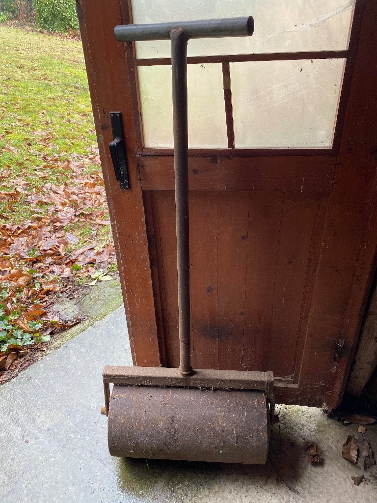 gazonroller, Ophalen, Gebruikt