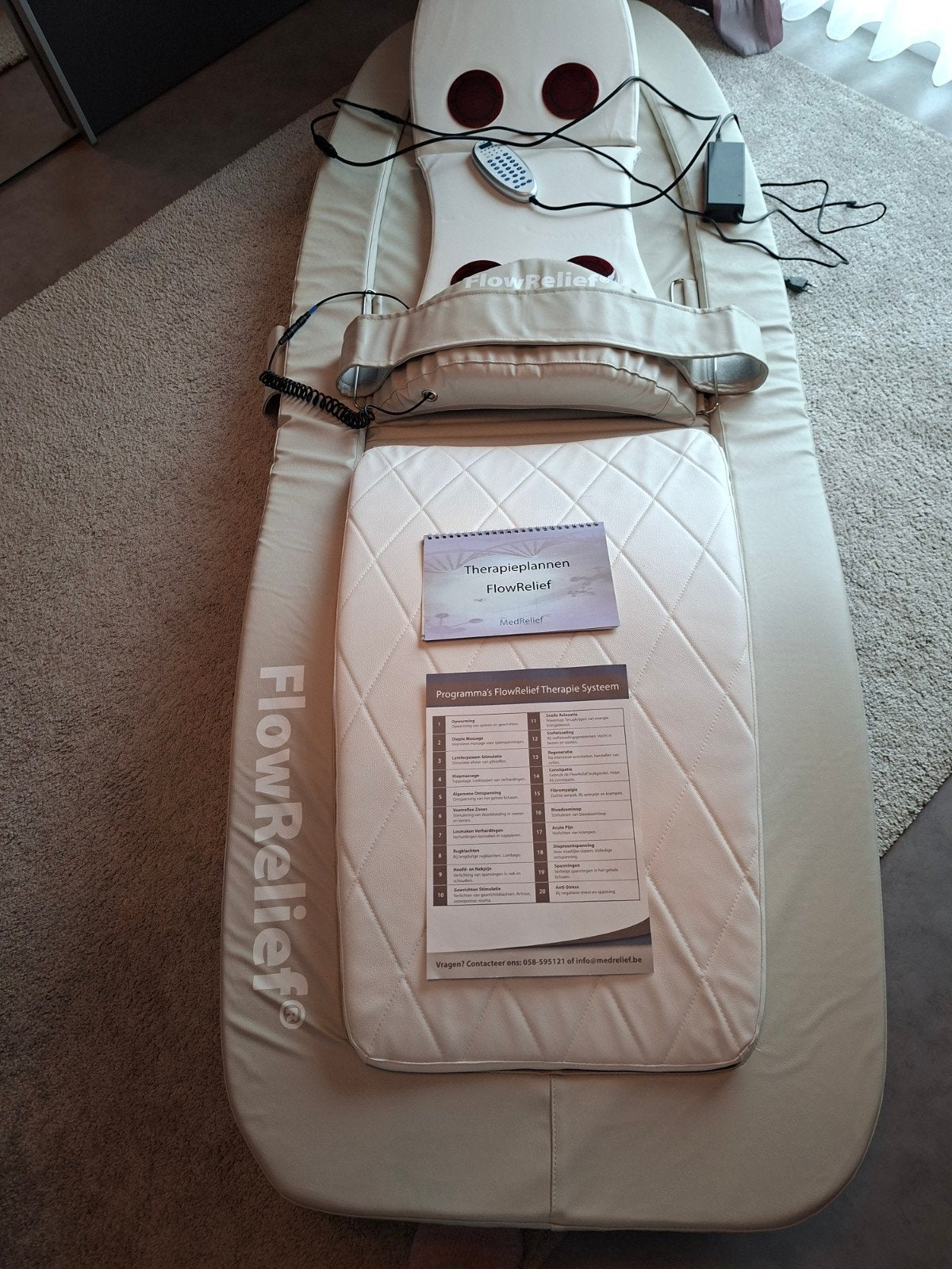flowrelief massage systeem, Ophalen, Nieuw