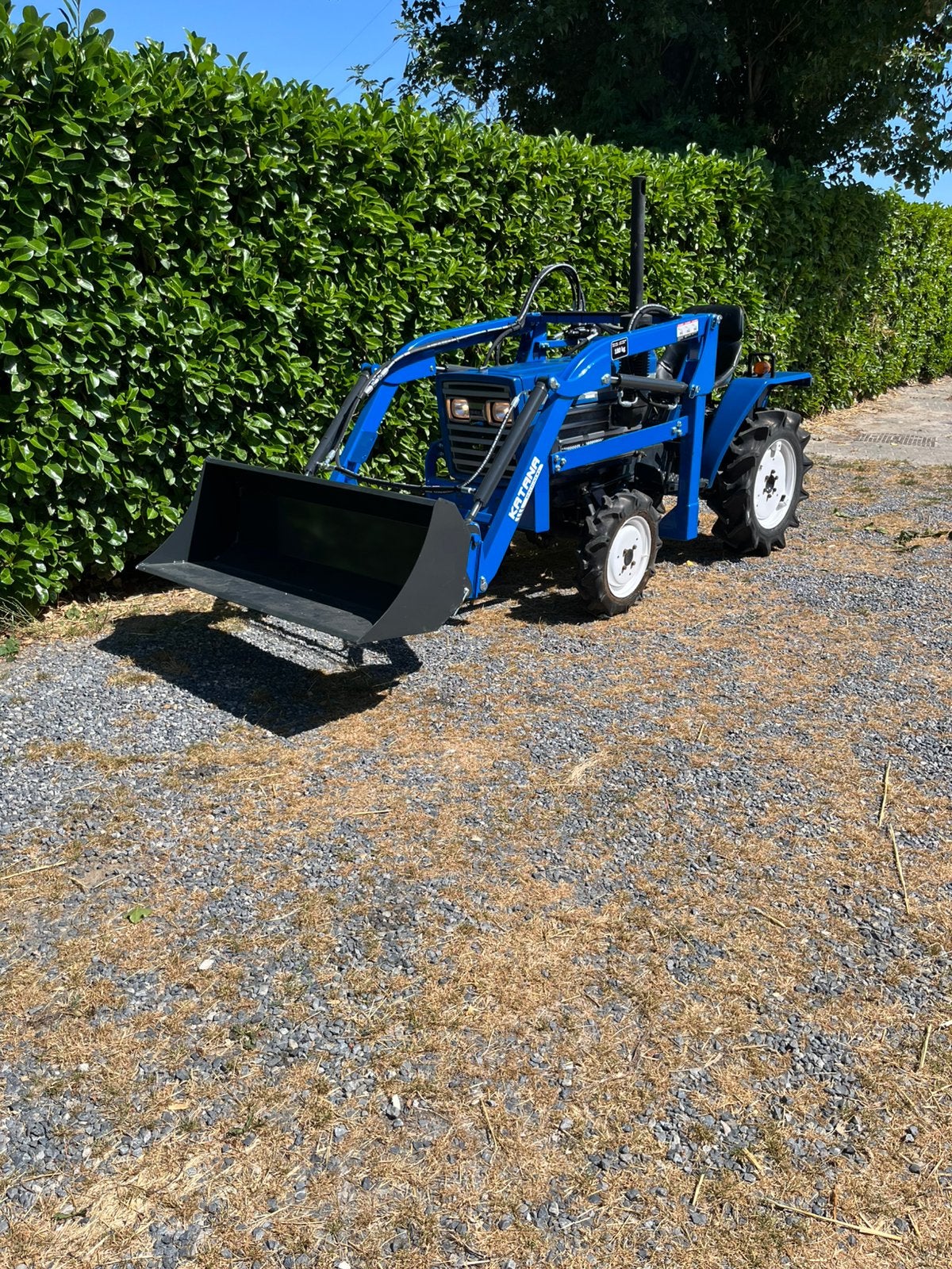 Iseki Minitractor met nieuwe voorlader, Zakelijke goederen, Landbouw | Tractoren, Verzenden