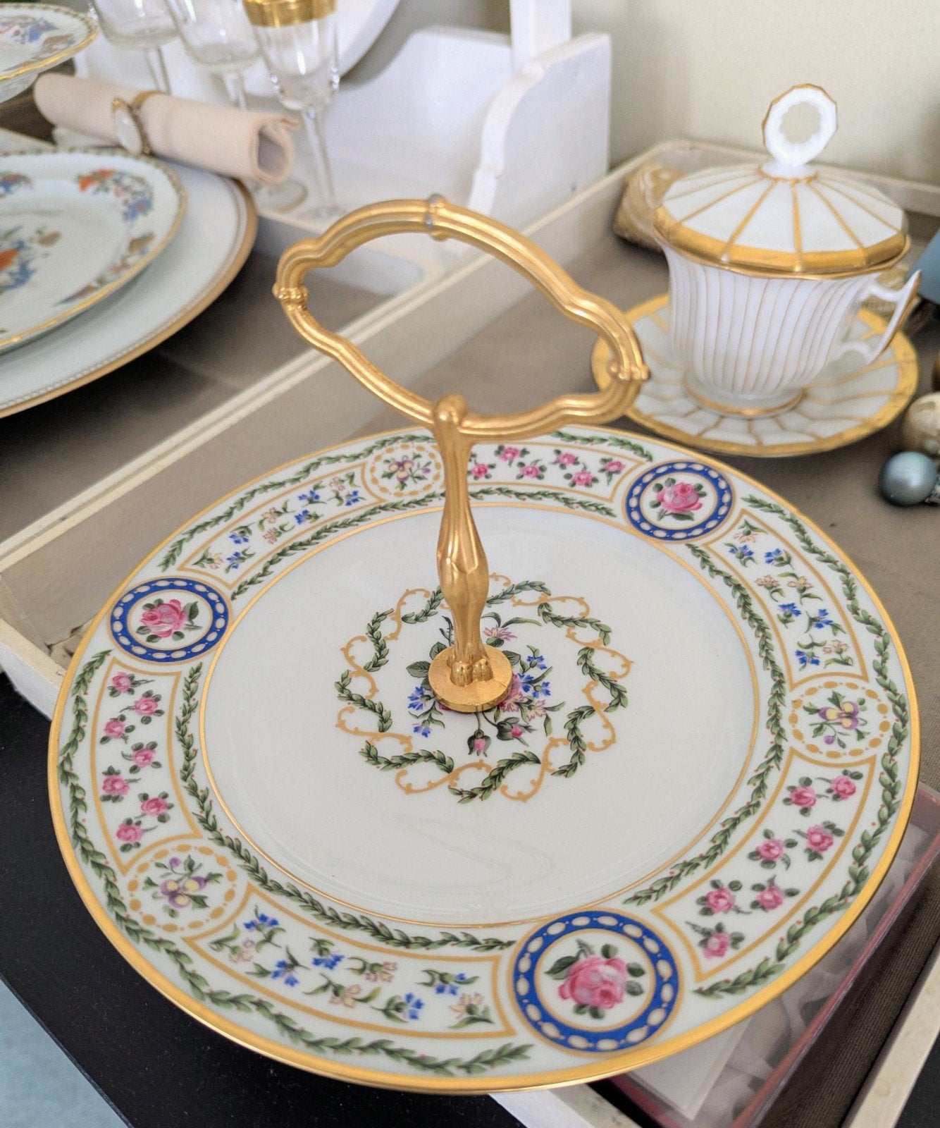 Limoges,koekjesschaal Haviland Louveciennes, Ophalen