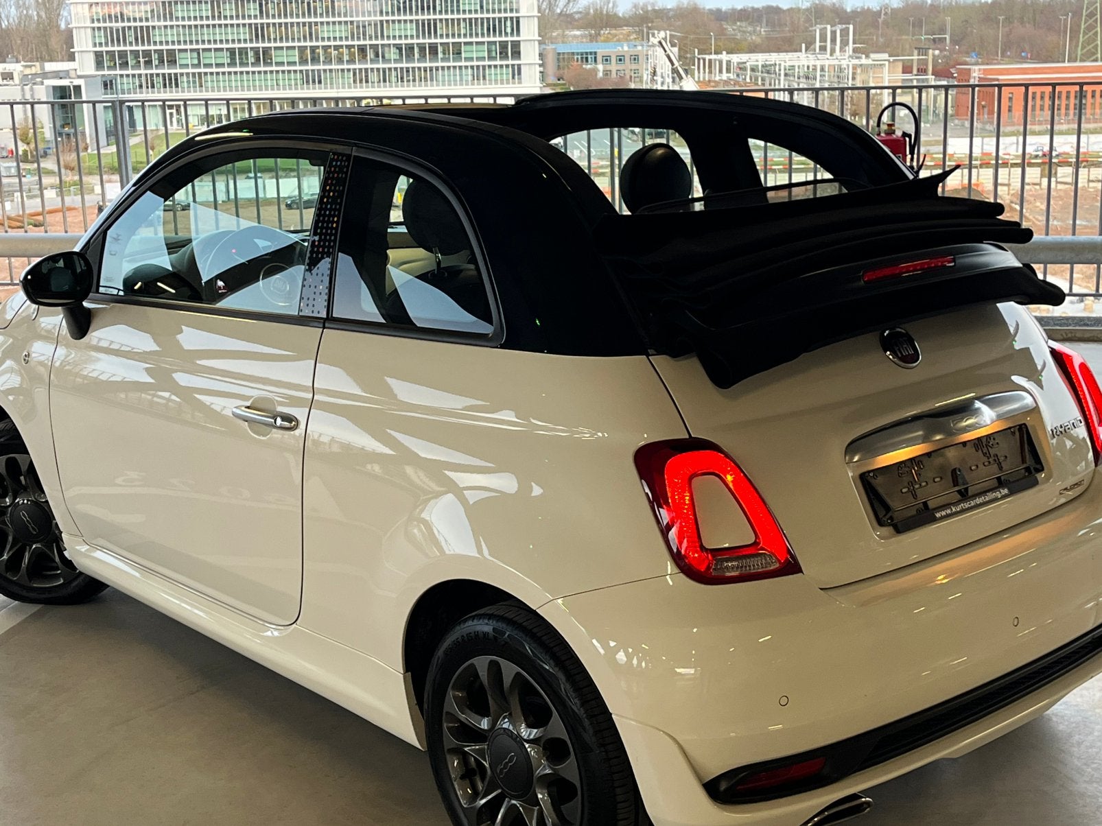 Fiat 500 Cabriolet 29000 km, Enlèvement, Fiat