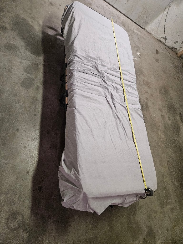 Opvouwbaar logeerbed / vouwbed, Ophalen, Gebruikt, Eenpersoons, 190 cm of minder