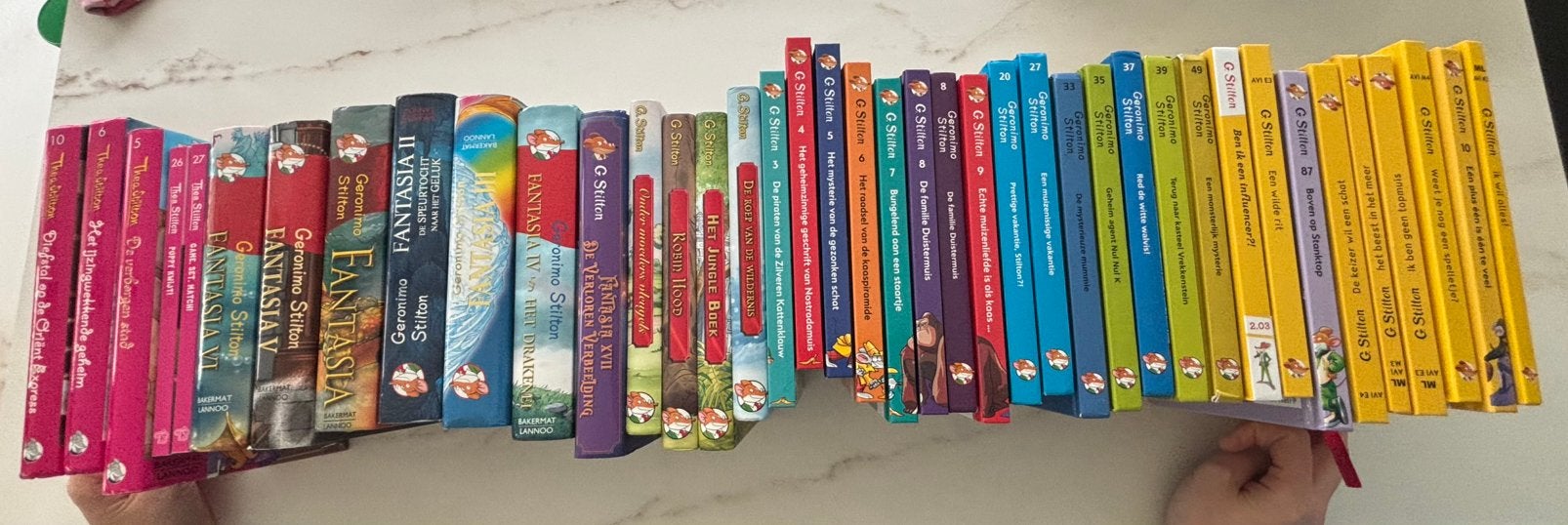 Collectie van 40 geronimo stilton boeken, Boeken, Ophalen, Gelezen
