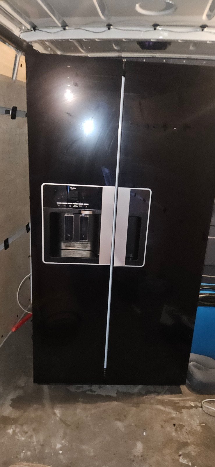 frigo américain whirlpool, 200 litres ou plus, Enlèvement, Utilisé