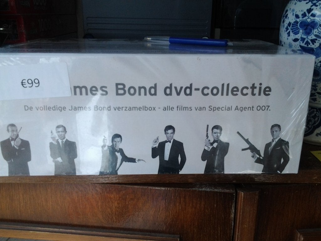 james bond dvd box, Ophalen of Verzenden, Nieuw, Film