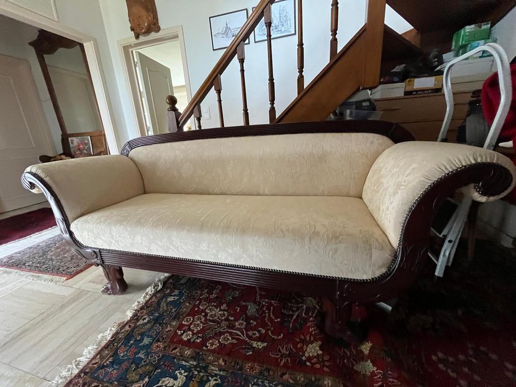 19 eeuwse zetel Directoire stijl, Ophalen, Zo goed als nieuw
