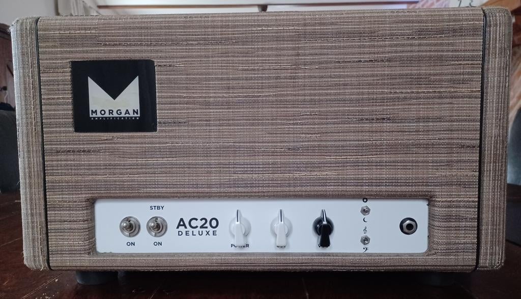Morgan AC20 Deluxe (head + 2x12" cab), Muziek en Instrumenten, Versterkers | Bas en Gitaar, Ophalen