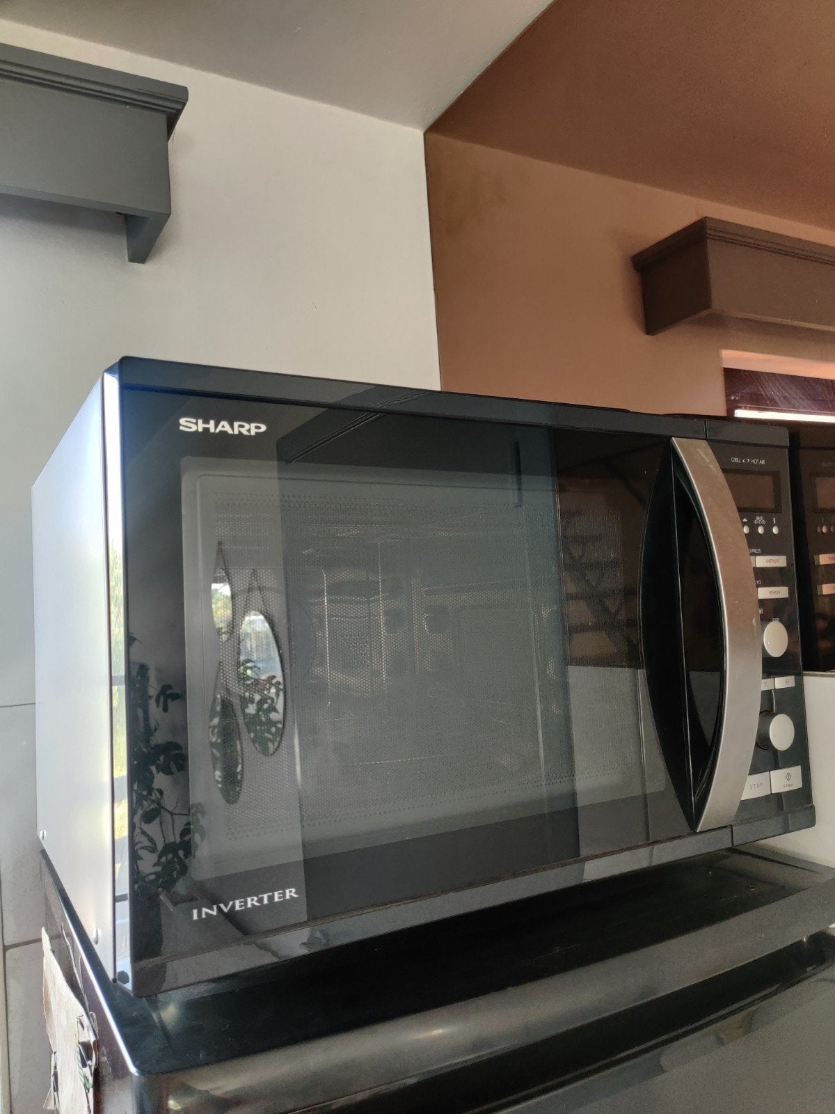 Combi-oven Sharp, Ophalen, Zo goed als nieuw, Vrijstaand, Combi-microgolfoven