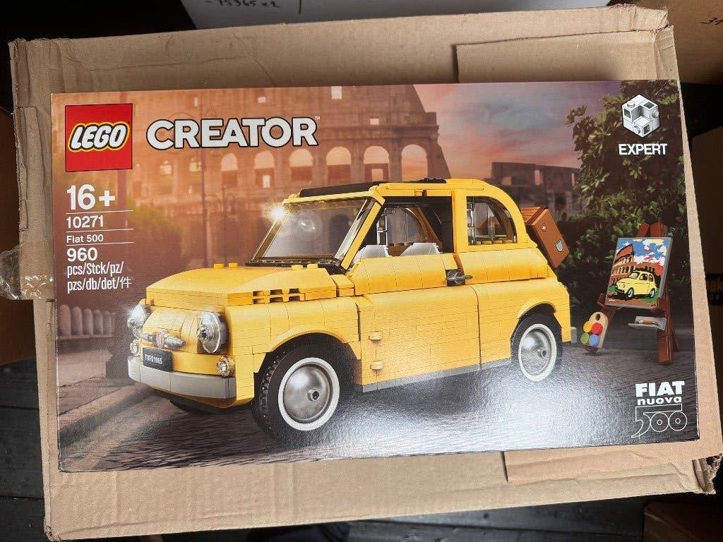 Lego Creator Expert 10271 Fiat 500 / NIEUW - SEALED, Lego, Nieuw, Ophalen of Verzenden, Ongeopend/sealed
