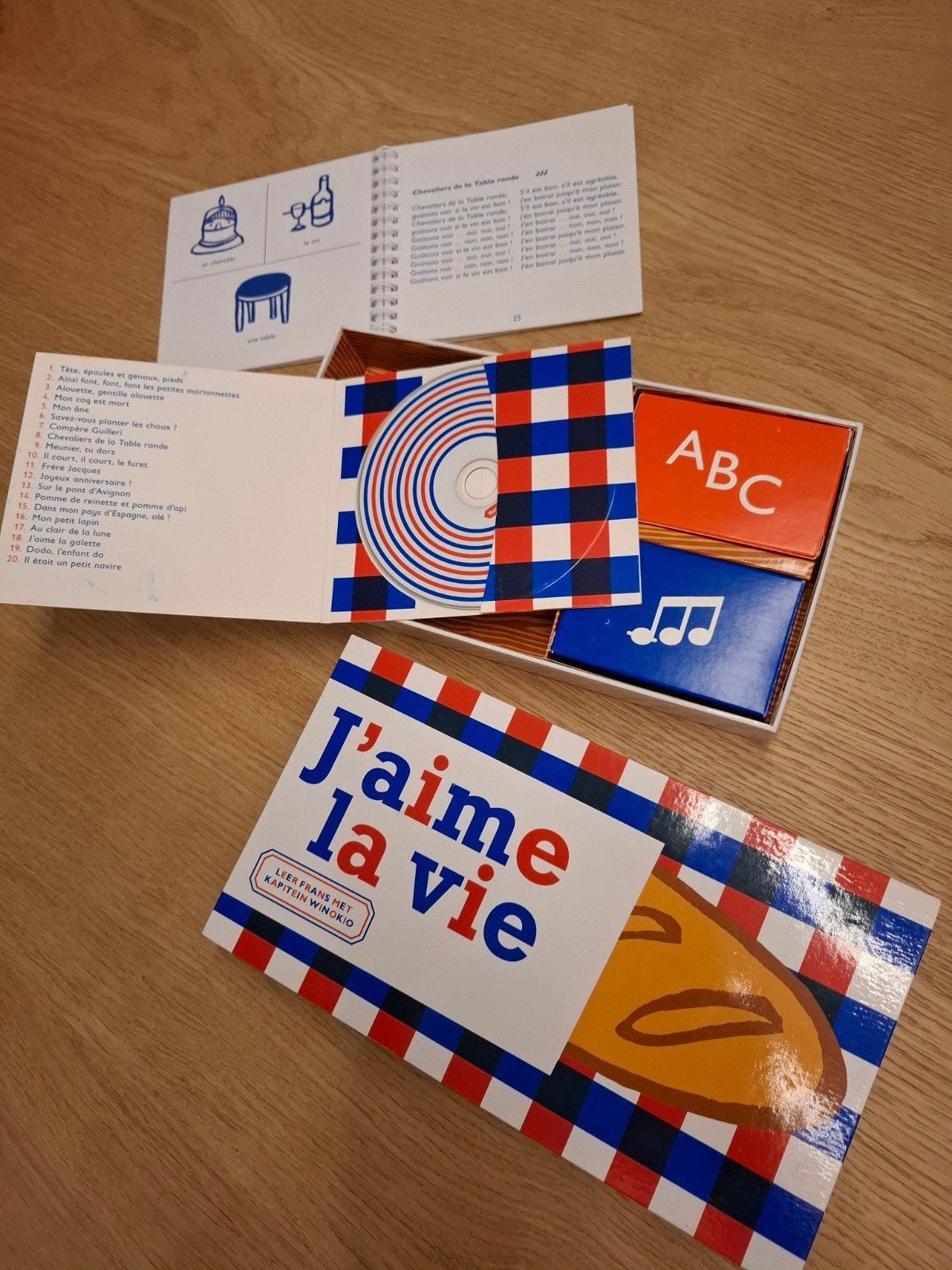 Kapitein Winokio - Leer Frans met, Cd's en Dvd's, Cd's | Kinderen en Jeugd, Ophalen of Verzenden
