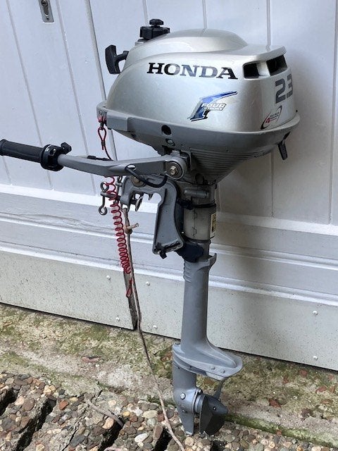 Honda buitenboordmotor 2,3 Pk, Sports nautiques & Bateaux, Utilisé, Moteur hors-bord, Moteur à quatre temps, Enlèvement