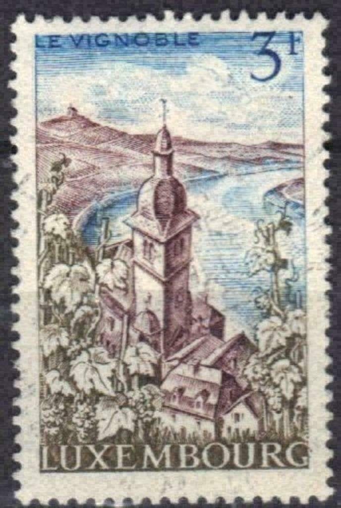 Luxembourg 1967 - Yvert 709 - Tourisme (ST), Envoi, Luxembourg, Affranchi
