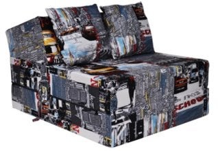 Luxe logeermatras, Ophalen, Zo goed als nieuw, Eenpersoons, Meerkleurig