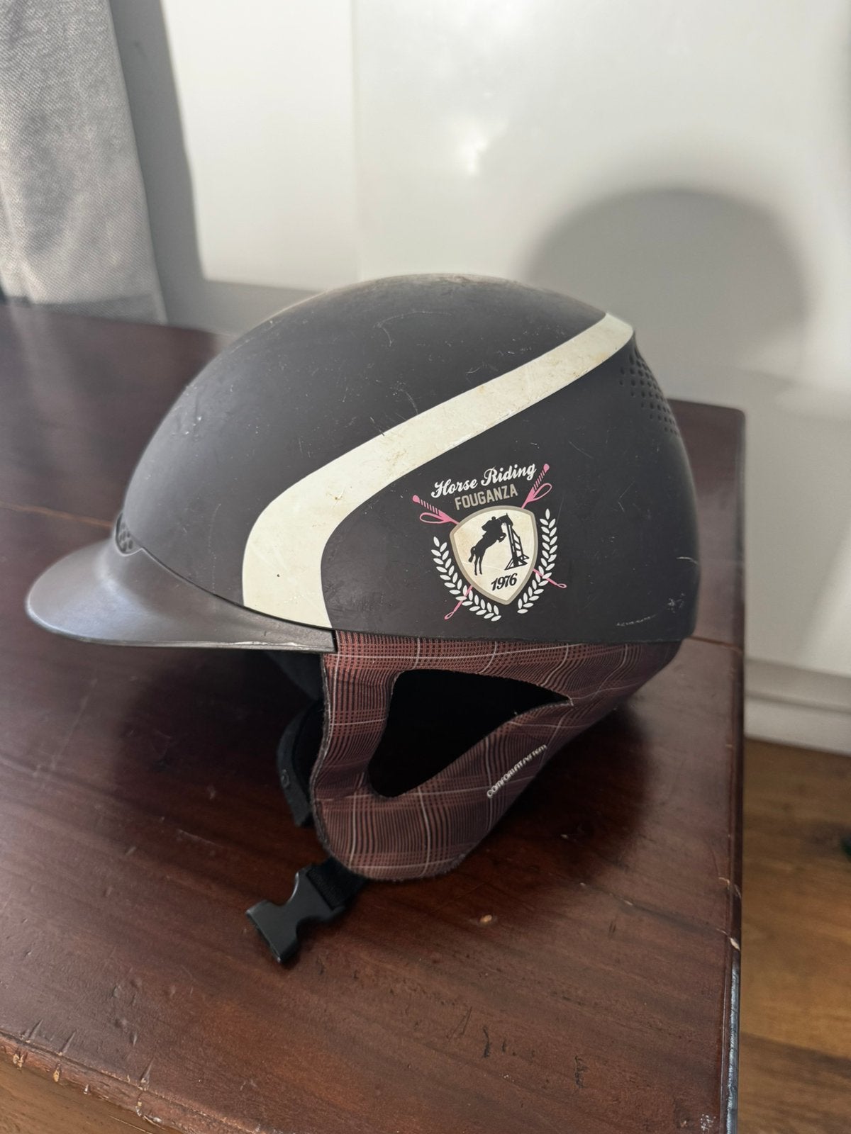 Casque d'équitation, Animaux & Accessoires, Enlèvement ou Envoi, Comme neuf, S, Fouganza